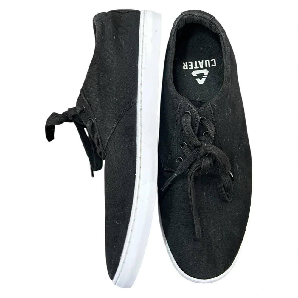 Cuater by Travis Mathew Men’s Black Kruzers‎ 2.0 Canvas Shoes Sz 11
